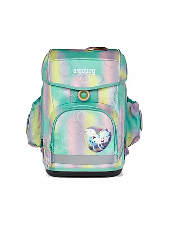 ERGOBAG | Set de mochila escolar de 5 piezas CUBO VerfolgBärjagd | bunt
